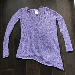 Aritzia Talulah lilac asymmetrical sweater CC’s